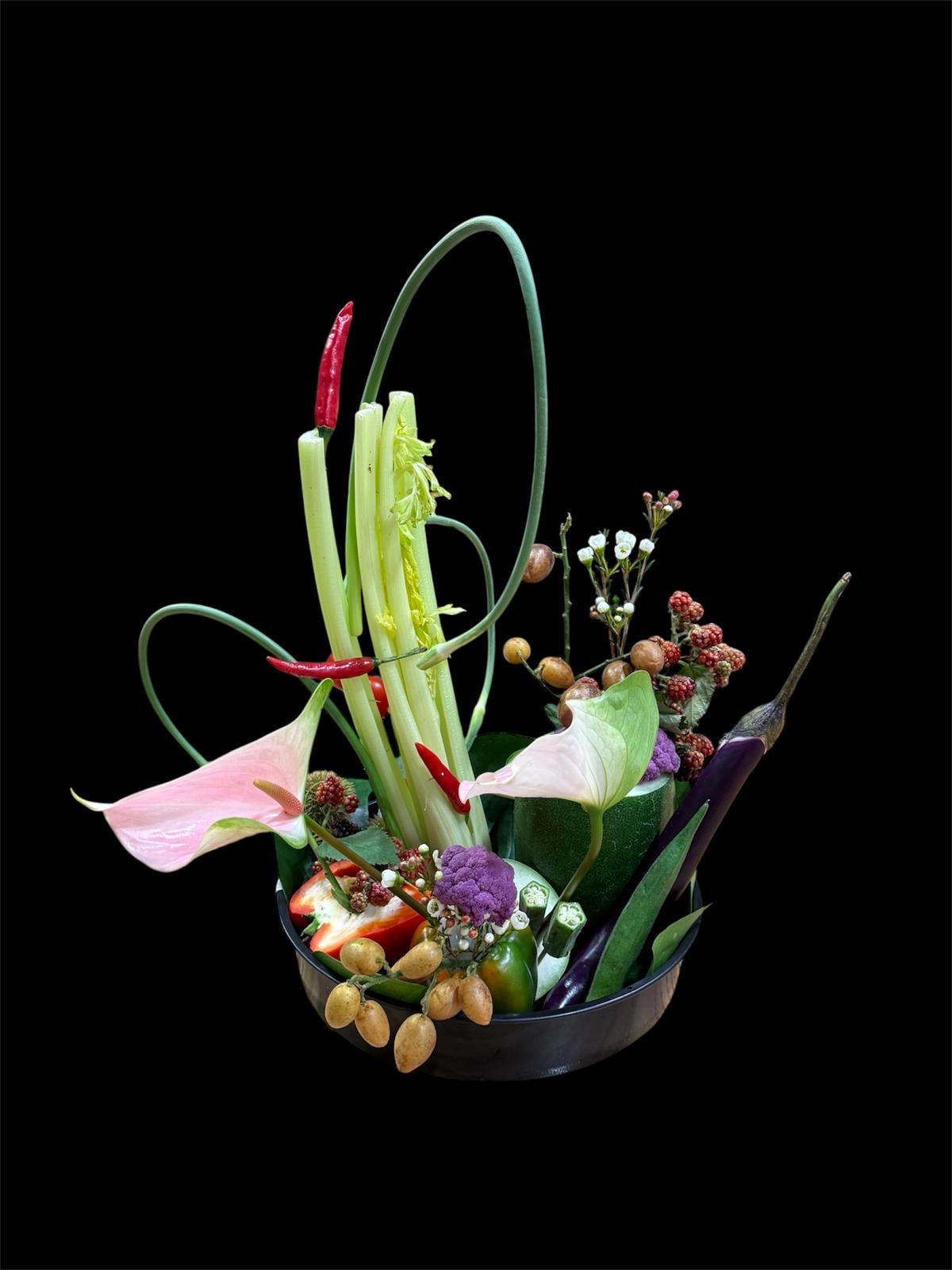 花道表演
花道之美：新年祈福藝術與傳承