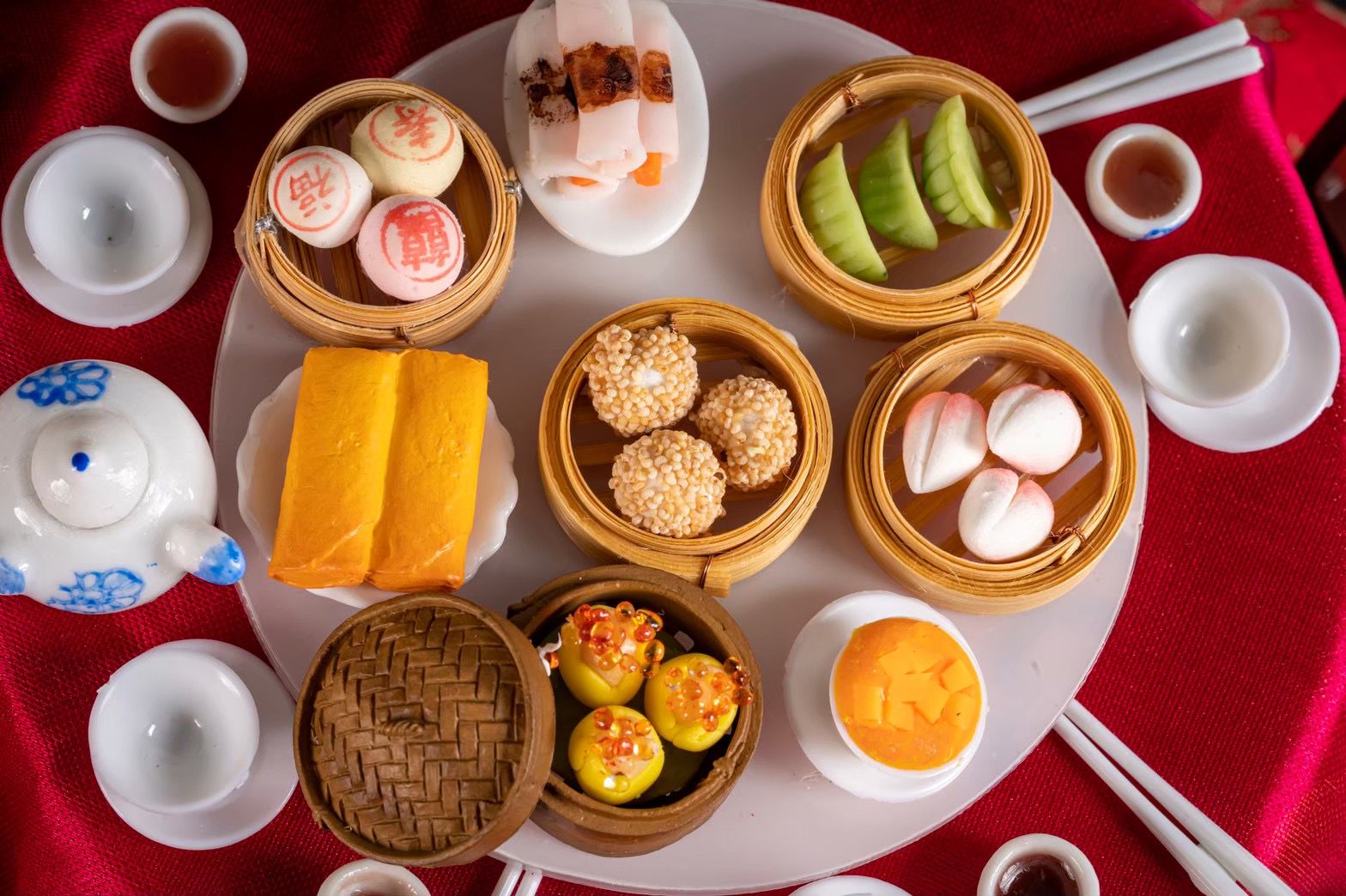 大村玲子的微縮黏土美食藝術：指尖上的日本味覺盛宴